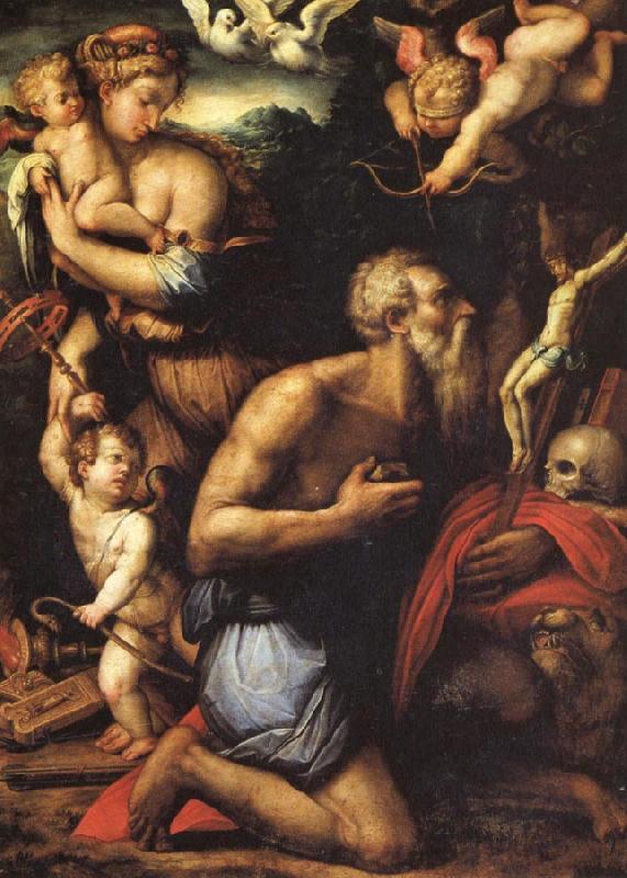 Giorgio Vasari The Temptation of St.Jerome